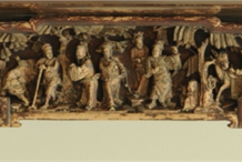 国盛博物馆藏品——木雕:尧帝访舜