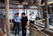 池州市、青阳县党校领导到天下粮仓游览园参观